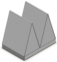 Metallic Anechoic Wedge